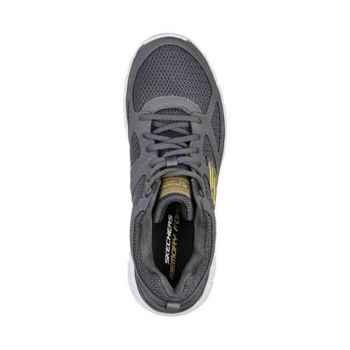 Zapatillas Skechers Burns Agoura Gris Hombre 52635-CHAR