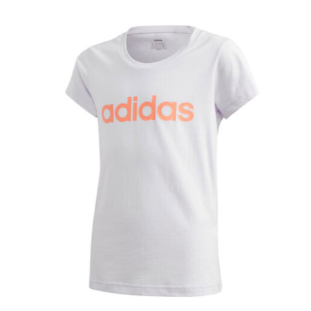 Camiseta Adidas Essentials Niña Malva Naranja  FM7021