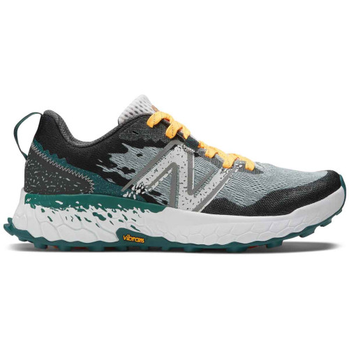 Zapatillas New Balance Fresh Foam X Hierro v7 Gris Verde Trail Running Hombre MTHIER-I7