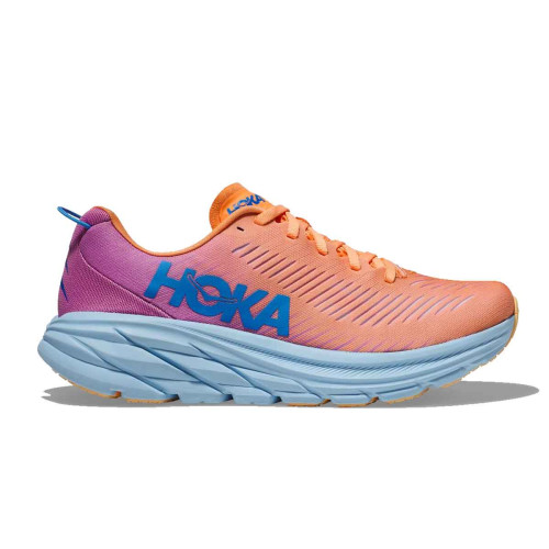 Zapatillas Hoka Rincon 3 Naranja Rosa Running Mujer 1119396-MOCY
