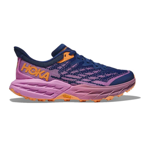 Zapatillas Hoka Speedgoat 5 Azul Lila Running Mujer 1123158-BBCY