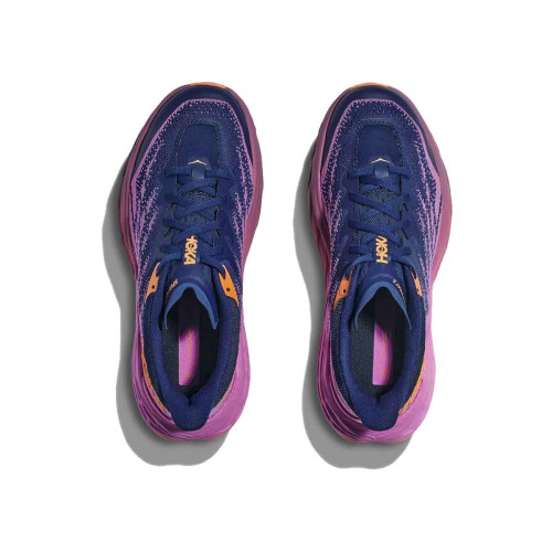 Zapatillas Hoka Speedgoat 5 Azul Lila Running Mujer 1123158-BBCY