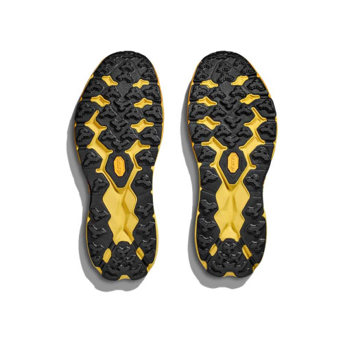 Zapatillas Hoka Speedgoat 5 Verde Kaki Amarillo Running Hombre 1123157-APFR