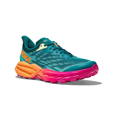 copy of Zapatillas Hoka Speedgoat 5 Verde Agua Trail Running Hombre 1123157-DLCR