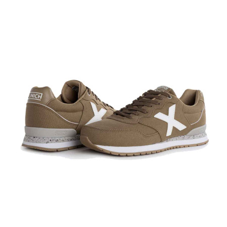 Zapatillas Munich Dash Sport 173 Marrón Blanco...