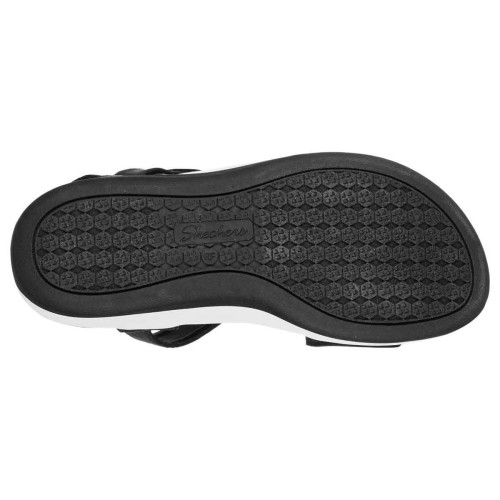 Sandalias Skechers Arch Fit Sunshine Negras Mujer 163310-BLK