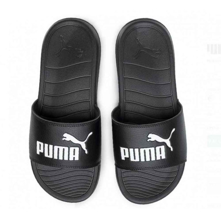 Chanclas Puma Popcat 20 Negro Blanco Hombre...