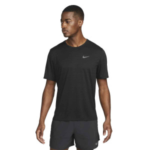 Camiseta Running Nike Dry FIT Miler Negro Hombre CU5992-010