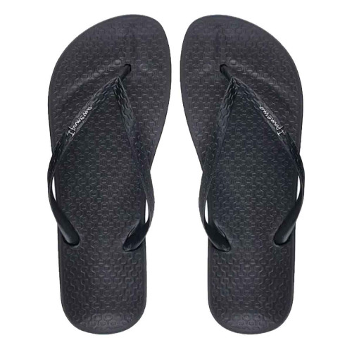 Chanclas Ipanema Anatomica Tan Negras Mujer IP81030-20766