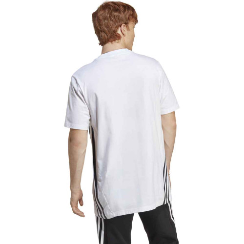 Camiseta Adidas Future Icons 3 Bandas Blanco Hombre IC8245