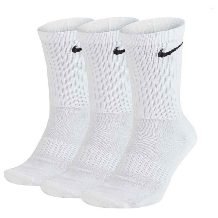 Calcetines Nike Everyday Cushion Blanco Pack de 3 SX7664-100