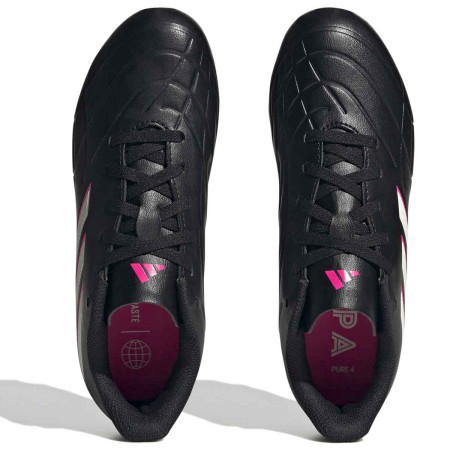 Zapatillas Adidas Copa Pure 4 Negro Rosa Fútbol...