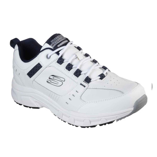 Zapatillas Skechers Relaxed Fit Oak Canyon Redwick Blanco Hombre 51896-WMV