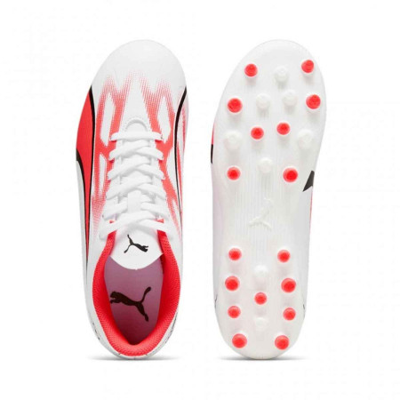 Zapatillas Puma Ultra Play Mg Jr Blanco Rojo...