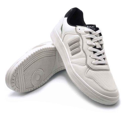 Zapatillas Mustang Miami Blanco Negro Hombre 84324-C54791