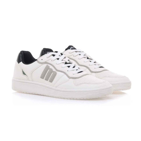 Zapatillas Mustang Miami Blanco Negro Hombre...