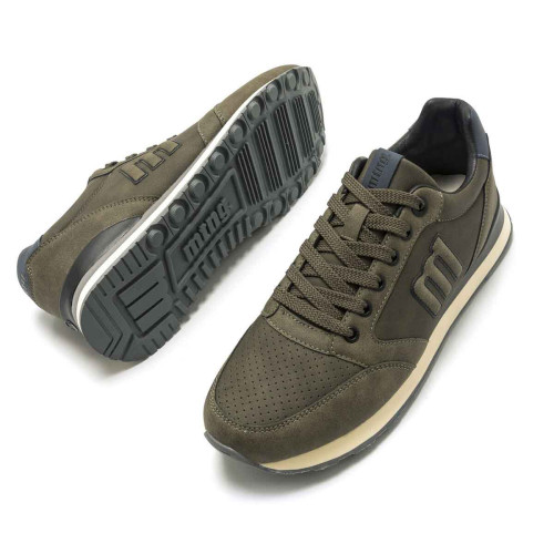 Zapatillas Mustang Porland Classic Kaki Hombre 84697-C54724