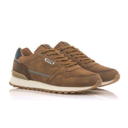 Zapatillas Mustang Porland Track Marrón Hombre...