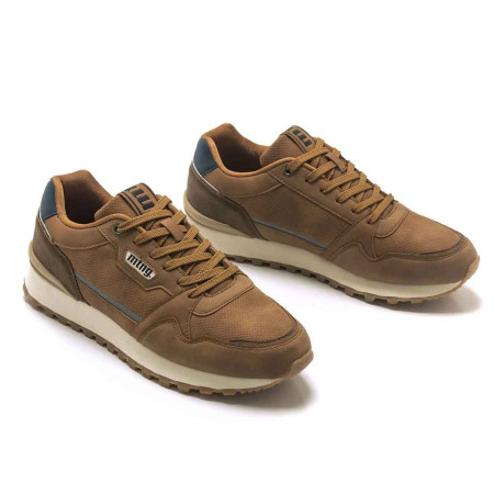 Zapatillas Mustang Porland Track Marrón Hombre...