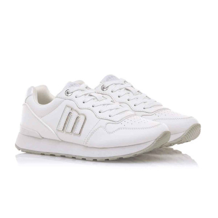Zapatillas Mustang Joggo Classic Blanco Mujer...