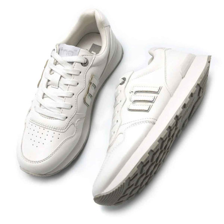 Zapatillas Mustang Joggo Classic Blanco Mujer...