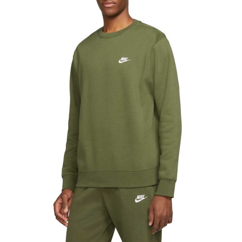 Sudadera Nike Sportwear Club Fleece Kaki Hombre BV2662-327