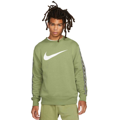Sudadera Nike Sportwear Repeat Kaki Hombre DX2029-334