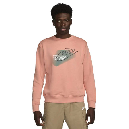 Sudadera Nike Sportswear Standard Issue Rosa...