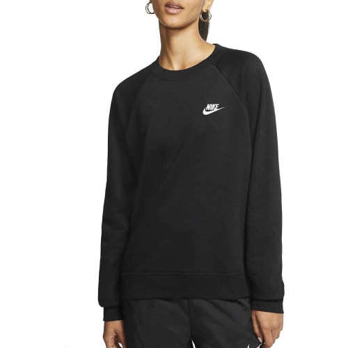 Sudadera Nike Sportswear Essential Fleece Negro Mujer BV4110-010