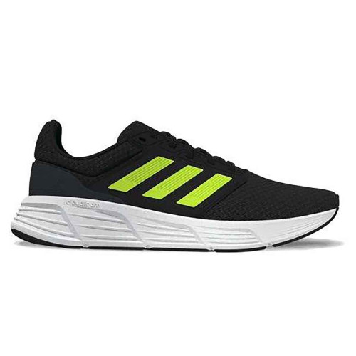Zapatillas Adidas Galaxy 6 Negro Verde Running Hombre IE1974