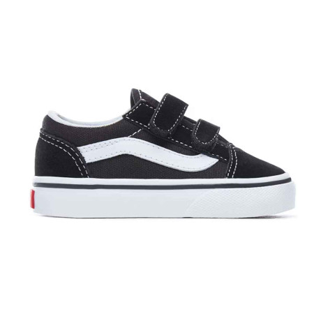 Zapatillas Vans Old Skool V Negro Blanco Bebé...