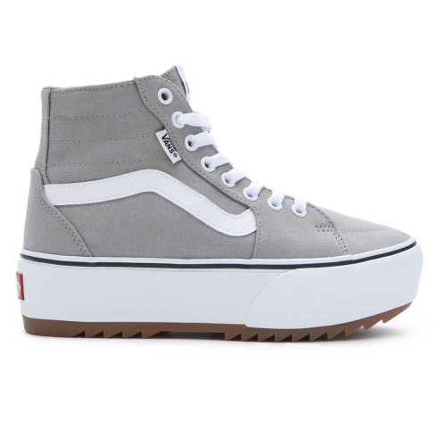 Zapatillas Vans Filmore Hi Tapered Platform Gris Mujer VNOA5JLGK-AQ1