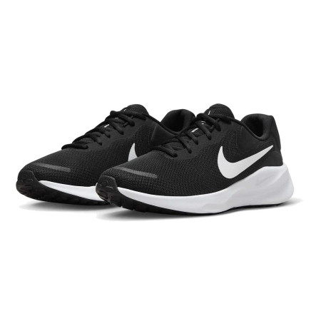 Zapatillas Nike Revolution 7 Negro Blanco...
