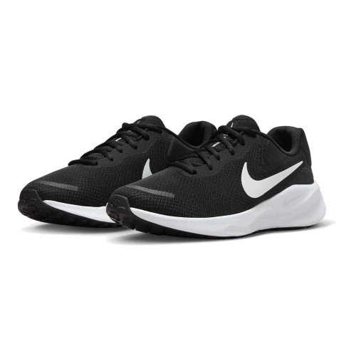 Zapatillas Nike Revolution 7 Negro Blanco Running Hombre fb2207-01