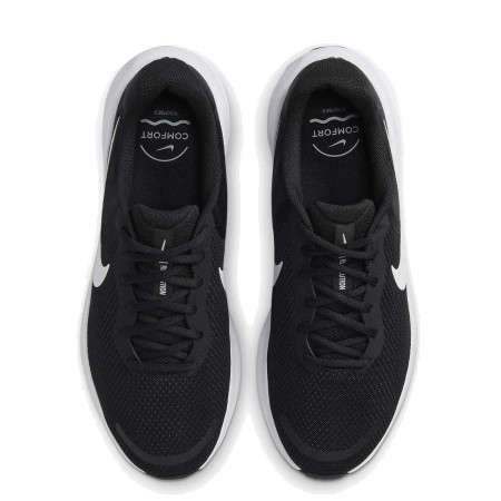 Zapatillas Nike Revolution 7 Negro Blanco...