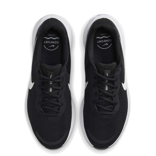 Zapatillas Nike Revolution 7 Negro Blanco Running Hombre fb2207-01