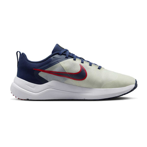 Zapatillas Nike Downshifter 12 Gris Azul Marino Running Hombre DD9293-012