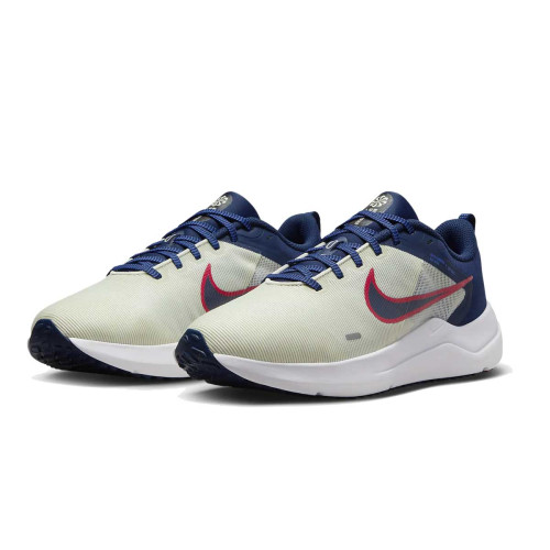 Zapatillas Nike Downshifter 12 Gris Azul Marino Running Hombre DD9293-012