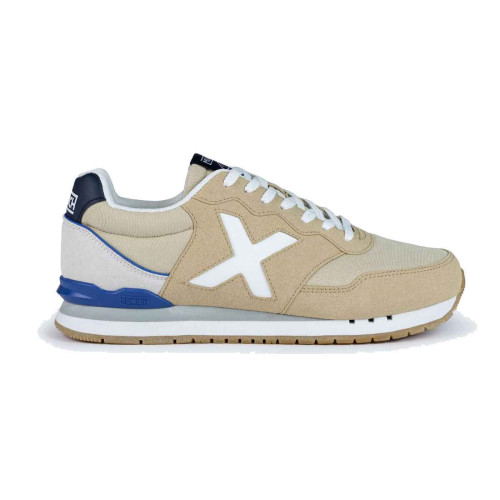 Zapatillas Munich Dash 225 Marrón Blanco Hombre