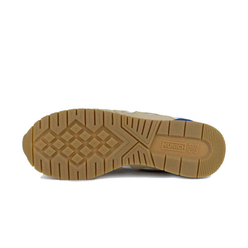 Zapatillas Munich Dash 225 Marrón Blanco Hombre