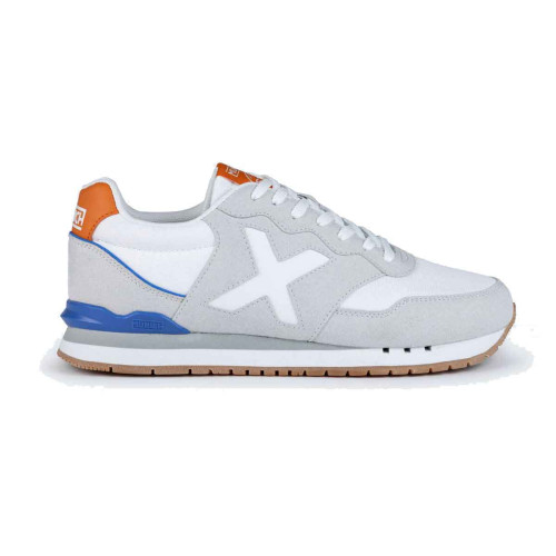 Zapatillas Munich Dash 222 Gris Blanco Hombre