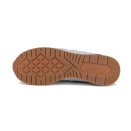 Zapatillas Munich Dash 222 Gris Blanco Hombre