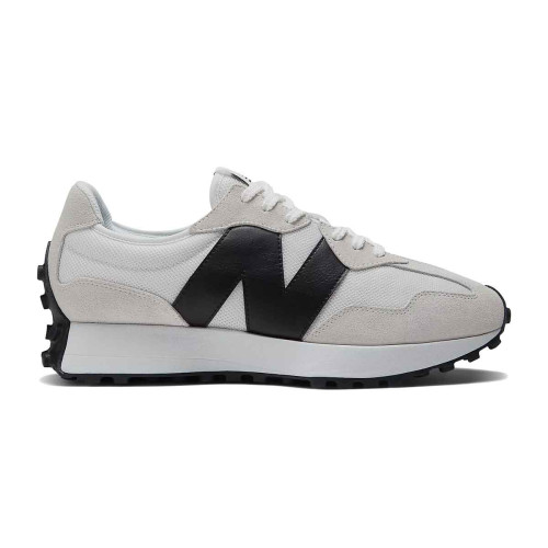 Zapatillas New Balance 327 Blanco Negro Mujer GS327-CWB