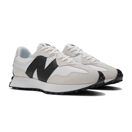Zapatillas New Balance 327 Blanco Negro Mujer...