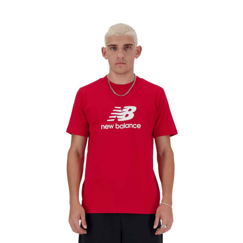 Camiseta New Balance Sport Essentials Logo Rojo Hombre MT41502-TRE