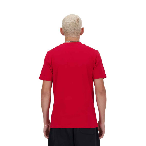 Camiseta New Balance Sport Essentials Logo Rojo Hombre MT41502-TRE