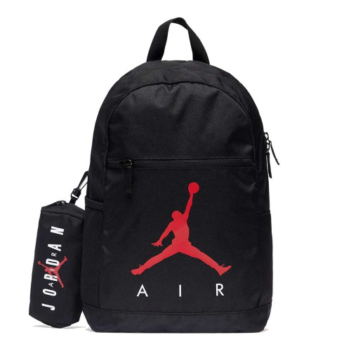 Mochila Nike Air Jordan Negro Rojo 9B0503