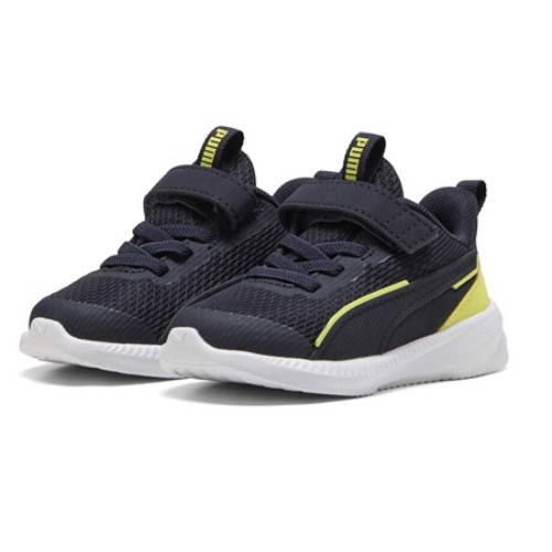 Zapatillas Puma Flyer Lite 3 Azul Marino Amarillo Running Bebé 401528-023