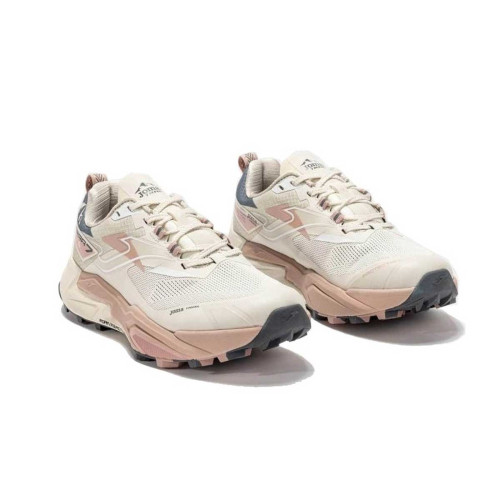 Zapatillas Joma Sierra Lady 2525 Beige Rosa Trail Running Mujer