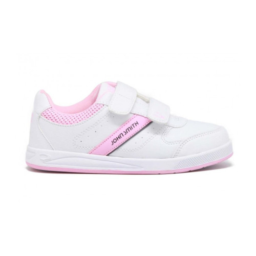 Zapatillas John Smith Cobirvel Blanco Rosa Niña